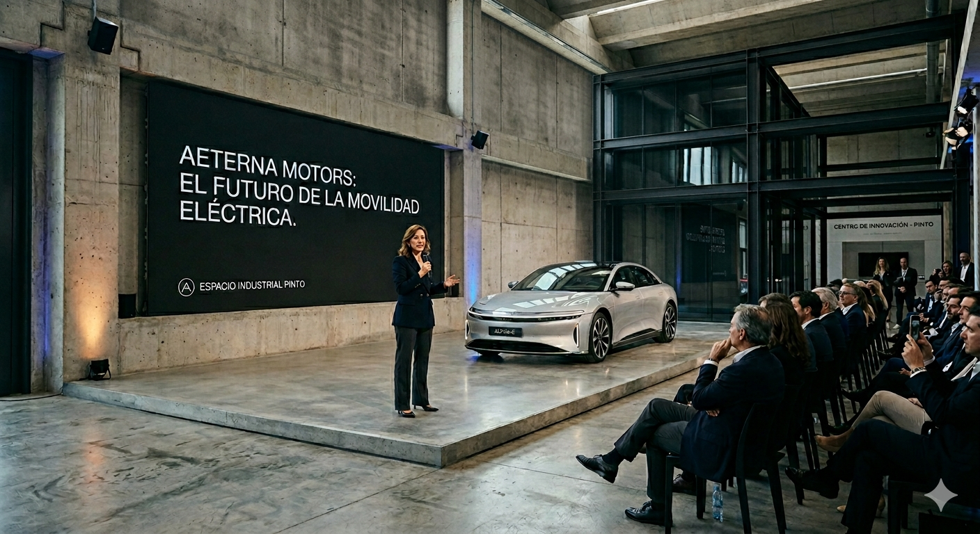 Product launch in a Squirrel Studio Space stage